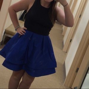 Black and Blue Homecoming/Formal Dress